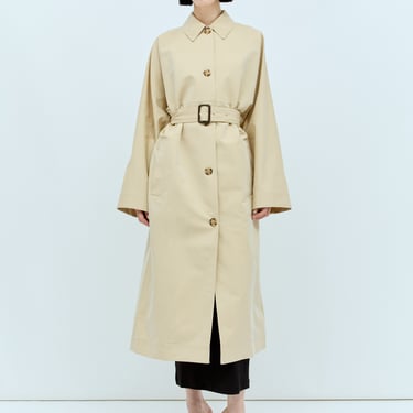 Toteme Women Tumbled Cotton-Silk Trench Coat