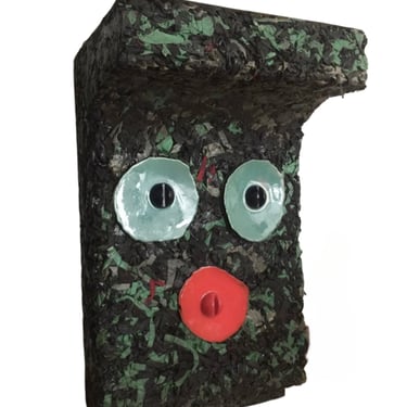 Rare Gaetano Pesce one of a kind &quot;Seaweed&quot; face console for Chiat/Day Virtual Office, New York, 1994