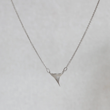 Wild Rose Thorn Necklace in Sterling Silver