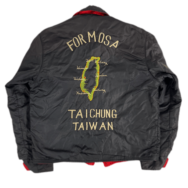 Vintage Formosa &quot;Taichung City Taiwan&quot; Reversible Tour Jacket