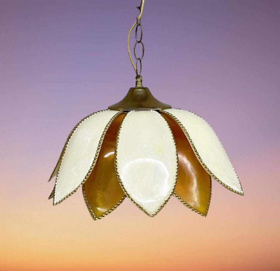 1970 Floral Pendant Light - Mooielight - 1970 Floral Pendant Light