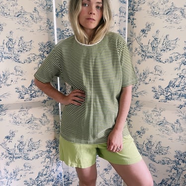Stripe Green Shirt