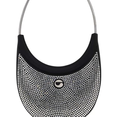 Coperni Women Embellished Fabric Ring Swipe Shoulder Bag