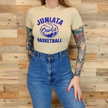 80's Juniata Basketball Vintage Tee Shirt 