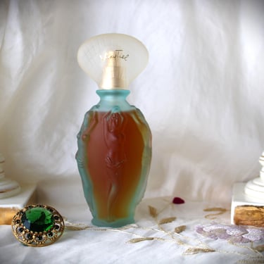Vintage Vicky Tiel Eau De Parfum Aqua Frosted Nude 3.3 oz 100 ml Spray Full, no box 
