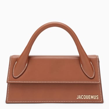 Jacquemus Le Chiquito Long Brown Leather Bag Women