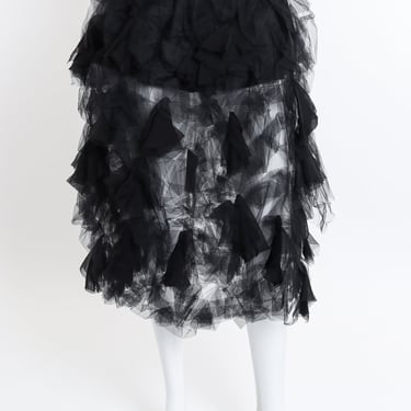 Ruched Tulle Skirt