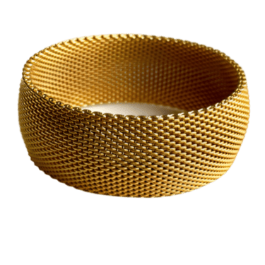 70s Gold Mesh Bracelet