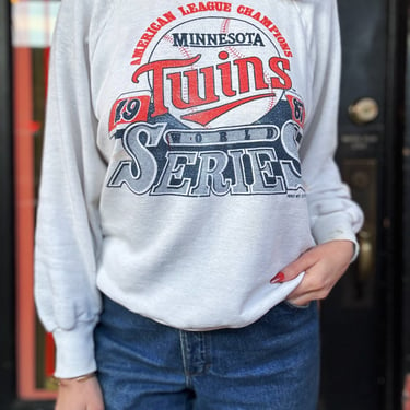 Vintage 1987 Minnesota Twins raglan