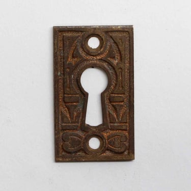 Antique Aesthetic Bronze Keyhole Plate
