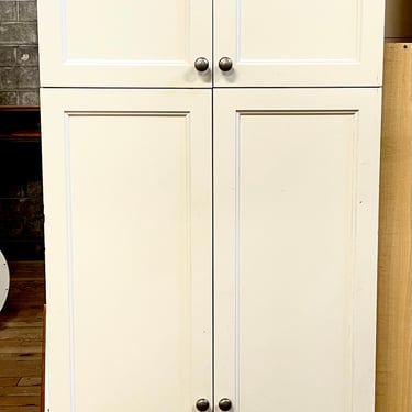 White Tall Double Cabinet (86” by 30”)