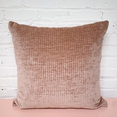 Square Pillow in Belmont Rose