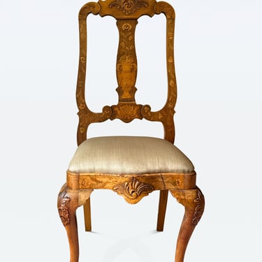 Pair of Antique Chippendale Style Side Chair