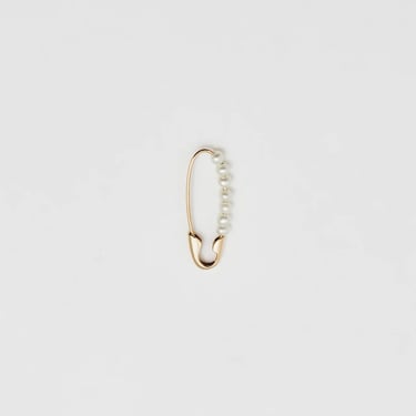 Friendship Safety Pin Earring