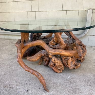 Midcentury Driftwood Coffee Table