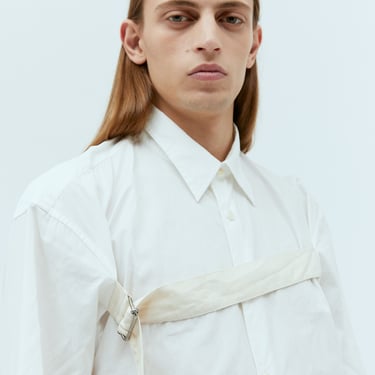 Dries Van Noten Men Cotton Strap Shirt