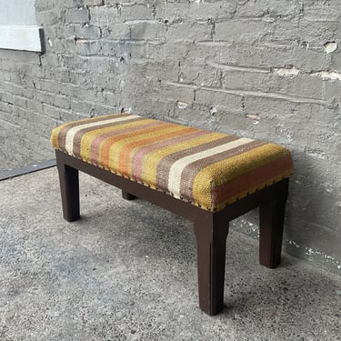 Flatstitch Rug Bench