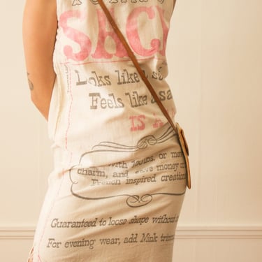 1950s Potato Sack Novelty Printed Sack Dress | Wayward Collection -  Philadelphia, PA | ATTIC