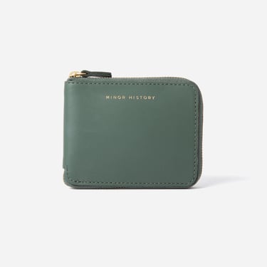 Coupe Leather Wallet in Evergreen