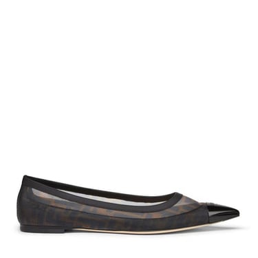 Fendi Women Mesh Colibri Ballet Flats