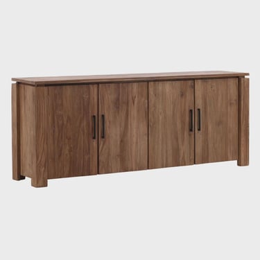 Reclaimed Teak Wood 4 Door Cabinet from Terra Nova Designs 