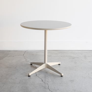 Vintage Eames for Herman Miller Cafe Table | Contract Base | Aluminum Group | 29.5