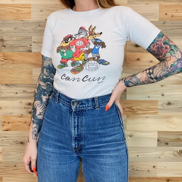 Looney Tunes Vintage Cancun Mexico Shirt 