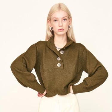 Ghent Sweater in Moss