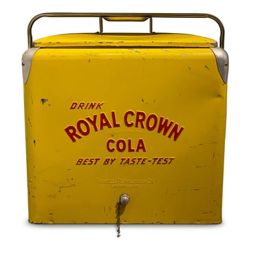 1950s Royal Crown Cola Cooler - *Please ask for a shipping quote before you buy. 