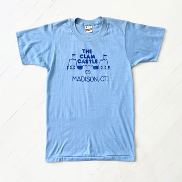 Vintage Blue “The Clam Castle” T-Shirt 