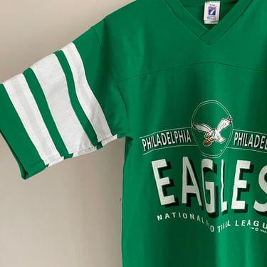 LOGO 7 Philadelphia Eagles Football T-Shirt - Kelly Green