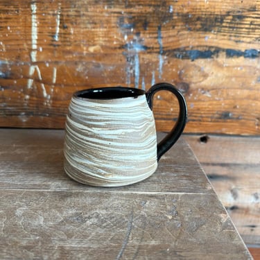 Mug - Mixed Clay Swirl with Black 