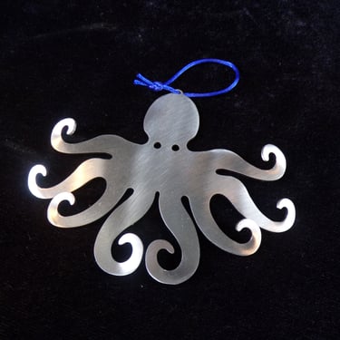 Stainless Steel Ornaments by Chris Erney, Octopus