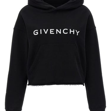 Givenchy Women Logo Print Hoodie