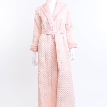 Quilted Satin Robe