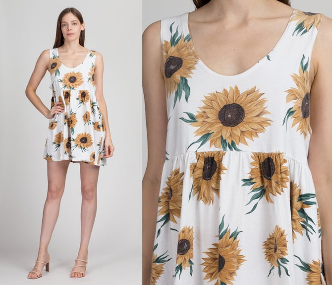 sunflower dress 90s