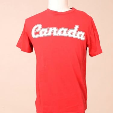 Red Canada Tee by Canadiana, M