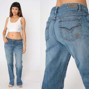 Black Bootcut Levis Jeans Y2K Levi 517 Jeans Flared Denim