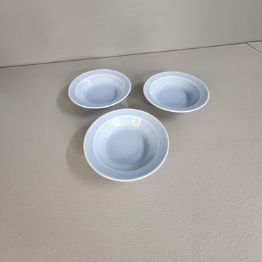 Set of 3 Luray Pastels Blue Bowls 