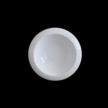 Vintage Modernist Dinnerware 10" Soup Bowl Gallery Collections RANMARU Tempo V White Japan UFO 