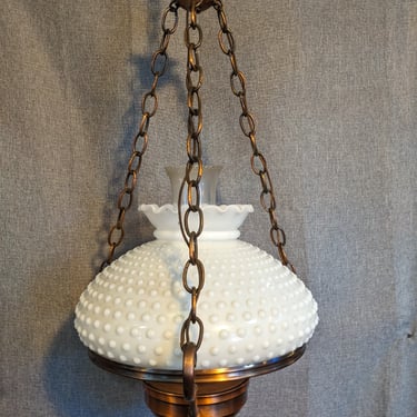 Vintage 1970s Chandelier 13.5 x 13.5 x 45