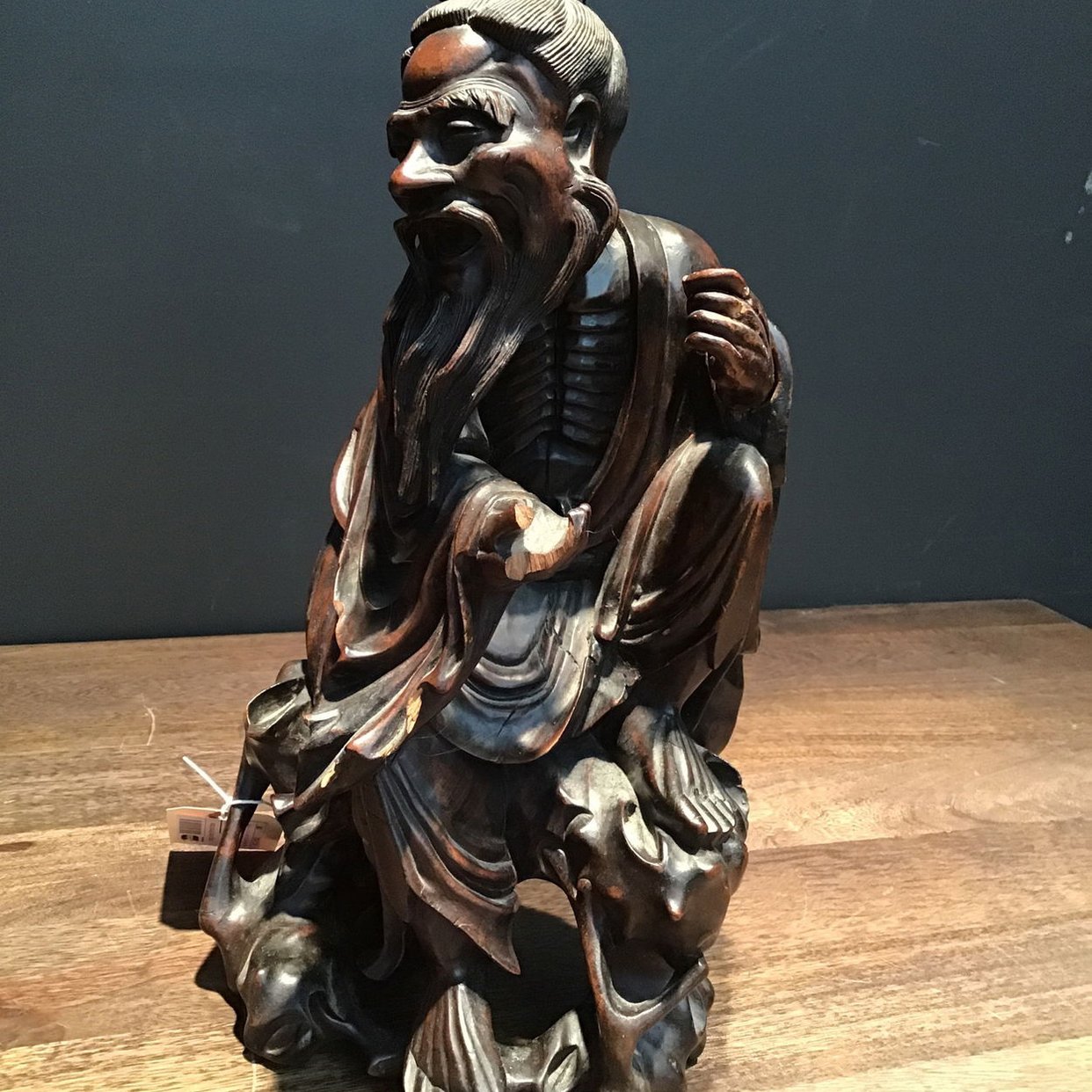 Vintage Chinese Fisherman Statue (Seattle) | Second Use - Seattle and ...