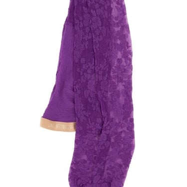 Valentino Garavani Women Purple Lace Collant