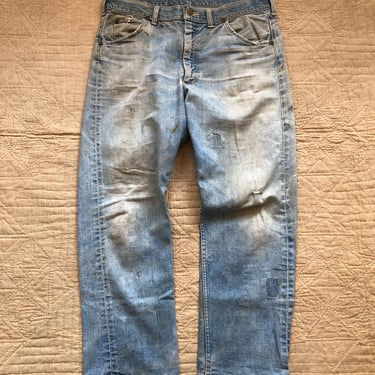 60s Selvedge Lee Rider Jeans 35 