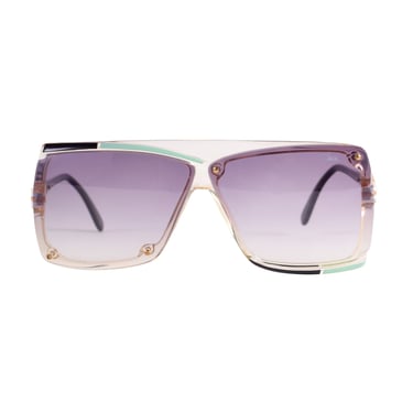 Cazal Vintage 859 277 Navy Blue and Seafoam Sunglasses
