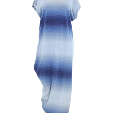 1980s Issey Miyake Ombre Jersey Dress