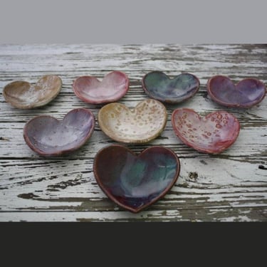 Chrissy Ann Ceramics Heart Bowls