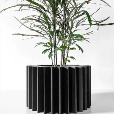 Fluted Planter Pot | 3D Printed Modern Design Pot | 2.5