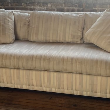 Light Pastel Striped Drexel Couch