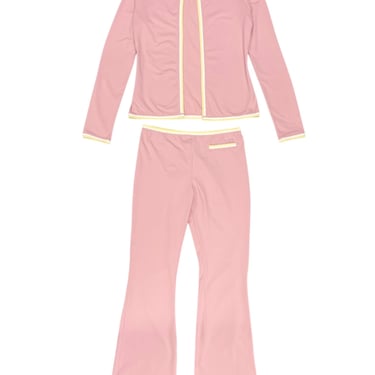 Chanel Baby Pink Stretch Logo Set
